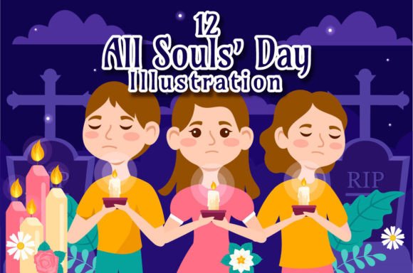 All Souls Day Vector Graphics & Illustrations Review