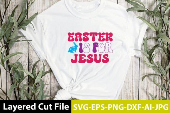 Easter is for Jesus Retro Design: Graphics & Crafts for Publishers