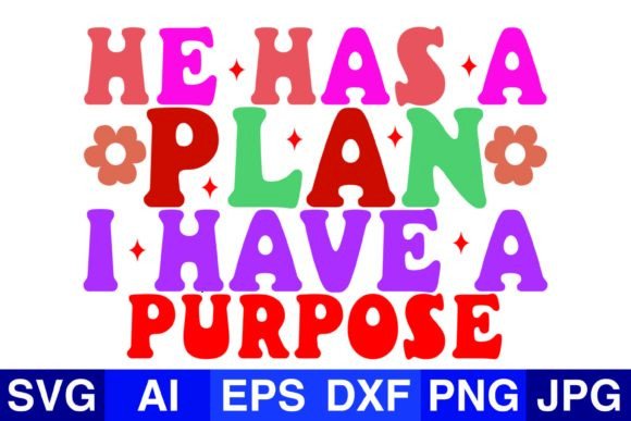He Has a I Have a Purpose Christmas SVG